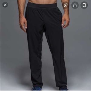 Black Lululemon Assert Sweatpants